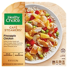 Healthy Choice Café Steamers Pineapple, Chicken, 9 Ounce