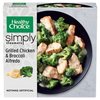 Healthy Choice Simply Steamers Grilled Chicken & Broccoli Alfredo, 9.15 oz