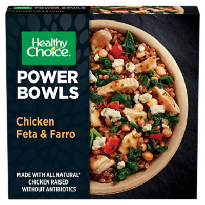 Healthy Choice Power Bowls Chicken Feta & Farro, 9.5 oz