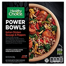 Healthy Choice Power Bowls Italian Chicken Sausage & Peppers, 9.25 Ounce