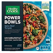 Healthy Choice Power Bowls Spicy Beef Teriyaki, 9.25 oz