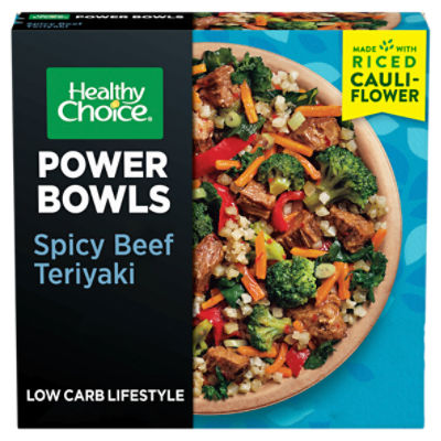 Healthy Choice Power Bowls Spicy Beef Teriyaki, 9.25 oz