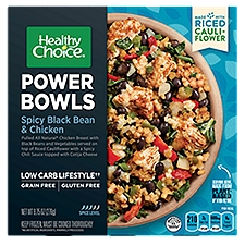 Healthy Choice Power Bowls Spicy Black Bean & Chicken, 9.75 oz, 9.75 Ounce