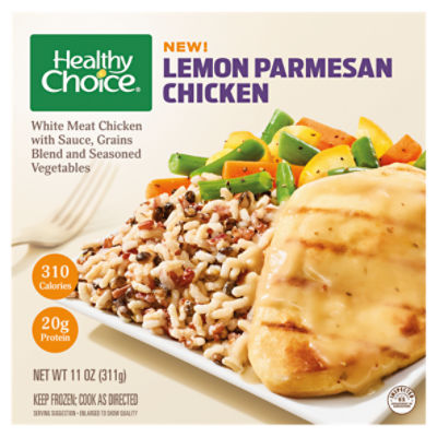 Healthy Choice Lemon Parmesan Chicken, Frozen Meal, 11 oz.
