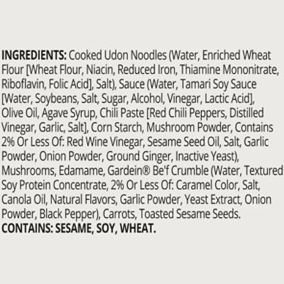 Purple Carrot Plant-Based Be'f Udon Noodle Bowl, 10.75 oz