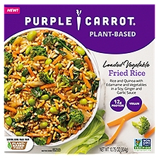 Purple Carrot Loaded Vegetable Fried Rice, 10.75 oz, 10.75 Ounce