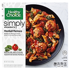 Healthy Choice Simply Steamers Meatball Marinara, 10 Ounce