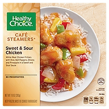 Healthy Choice Cafe Steamers Sweet & Sour Chicken, 10 oz, 10 Ounce
