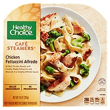 Healthy Choice Cafe Steamers Chicken Fettuccini Alfredo, 10 Ounce