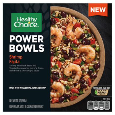 Healthy Choice Power Bowls Shrimp Fajita, 10 oz