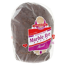 Paramount Bakeries Sliced Marble Rye Bread, 20 oz