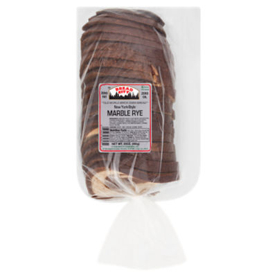 Bread City New York-Style Marble Rye, 20 oz, 20 Ounce