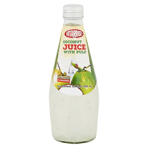 Vitarroz Coconut Juice with Pulp, 9.8 fl oz