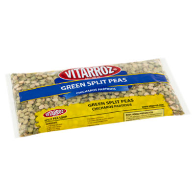 Vitarroz Green Split Peas, 16 oz