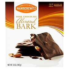 Manischewitz Dark Chocolate Almond Bark, 5 oz