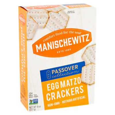 Manischewitz Matzo Crackers Egg, 8 oz Fairway