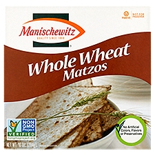 Manischewitz Whole Wheat Matzos, 10 oz