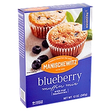 Manischewitz Muffin Mix - Blueberry, 12 oz
