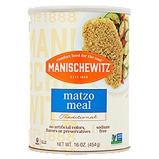 Manischewitz Traditional Matzo Meal, 16 oz, 16 Ounce