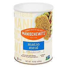 Manischewitz Traditional, Matzo Meal, 16 Ounce