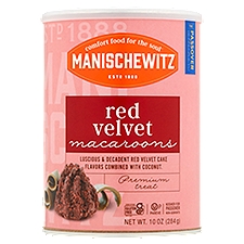 Manischewitz Red Velvet Macaroons, 10 oz
