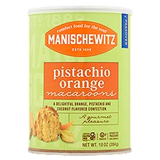 Manischewitz Pistachio Orange Macaroons, 10 oz
