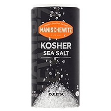 Manischewitz Kosher Coarse Sea Salt, 16 oz