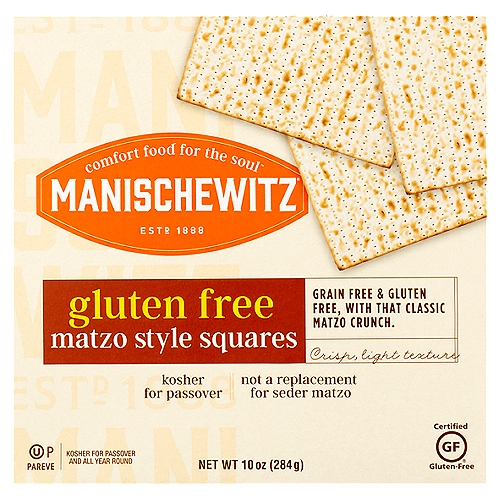 Manischewitz Gluten Free Matzo Style Squares, 10 oz