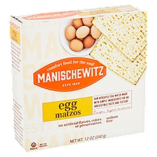 Manischewitz Egg Matzos, 10 Ounce