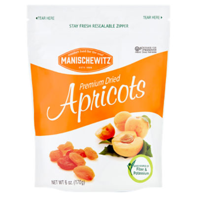 Manischewitz Premium Dried Apricots 6 Oz Fairway 1985