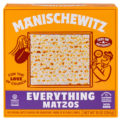 Manischewitz Everything Matzos, 10 oz Fairway