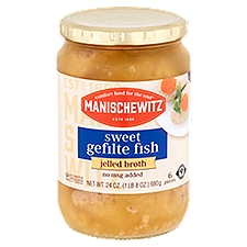 Manischewitz Gefilte Fish - Sweet, 24 Ounce