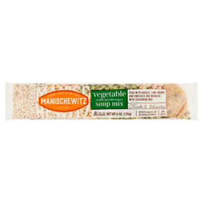 Manischewitz Vegetable with Mushrooms Soup Mix, 6 oz, 6 Ounce