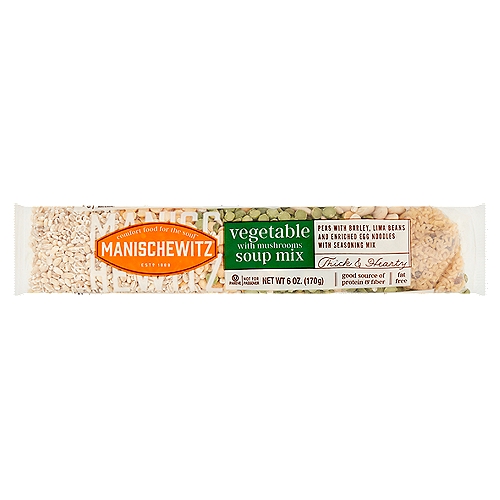 Manischewitz Vegetable with Mushrooms Soup Mix, 6 oz