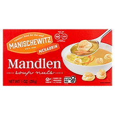 Manischewitz Mehadrin Mandlen Soup Nuts, 1 oz