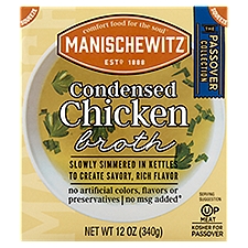 Manischewitz Condensed Chicken Broth, 12 oz