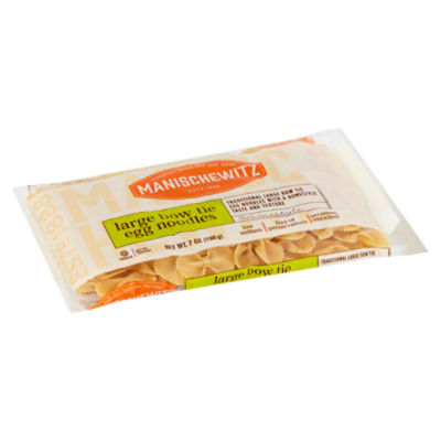 Manischewitz Large Bow Tie Egg Noodles, 7 oz