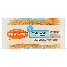 Manischewitz Yolk Free Wide Noodle Style Pasta, 12 oz