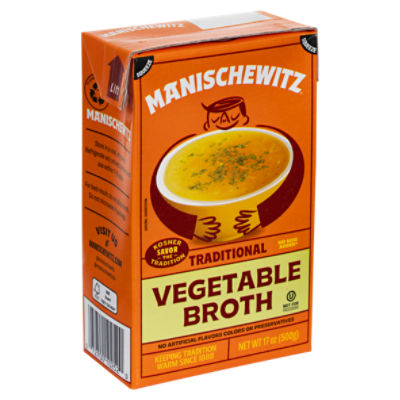 Manischewitz Vegetable Broth, 17 oz Fairway