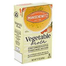 Manischewitz Vegetable Broth, 17 oz