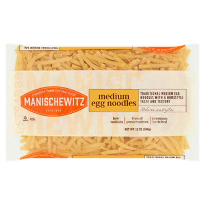 Manischewitz Medium Egg Noodles, 12 oz
