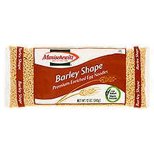 Manischewitz Barley Shape Premium Enriched Egg Noodles, 12 oz