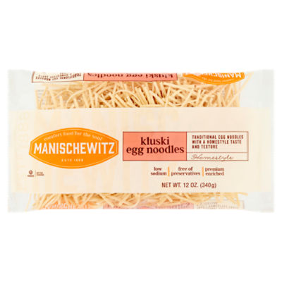 Manischewitz Kluski Egg Noodles, 12 oz ShopRite