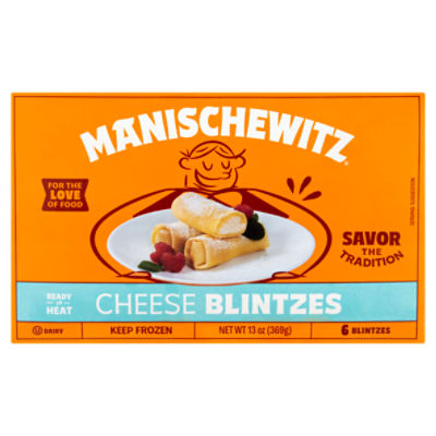 Manischewitz Cheese Blintzes, 6 count, 13 oz