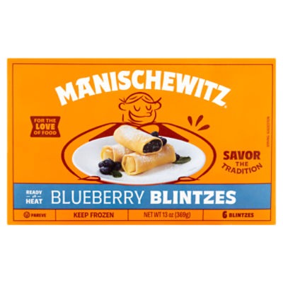 Manischewitz Blueberry Blintzes, 6 count, 13 oz