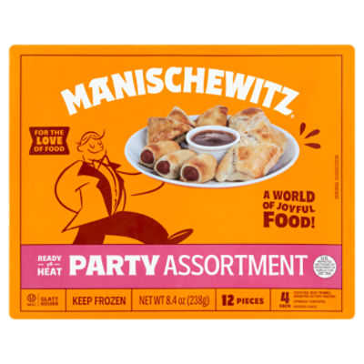 Manischewitz Party Assortment, 12 count, 8.4 oz