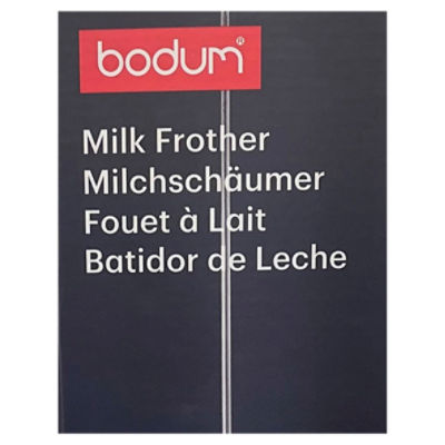 Bodum Schiuma Milk Frother, Battery Operated, Without Batteries Black