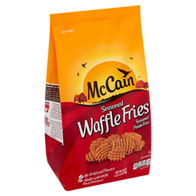 McCain Sweet Potato Waffle Fries, 2.5 lb. Bag - 6/Case