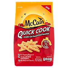 McCain Quick Cook Crinkle Cut, French Fried Potatoes, 20 Ounce