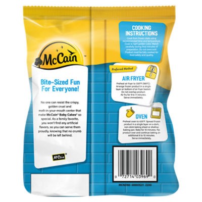 McCain Baby Cakes Mini Potato Hash Browns, 20 oz